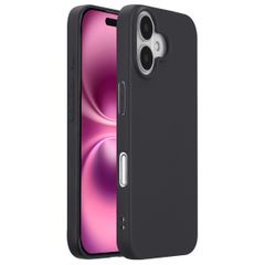 imoshion Coque Couleur Apple iPhone 16 - Noir