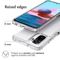 Accezz Coque Xtreme Impact Xiaomi Redmi Note 10 (4G) / Note 10S - Transparent