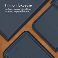 Accezz Premium Leather 2 in 1 Wallet Bookcase Samsung Galaxy A35 - Bleu foncé