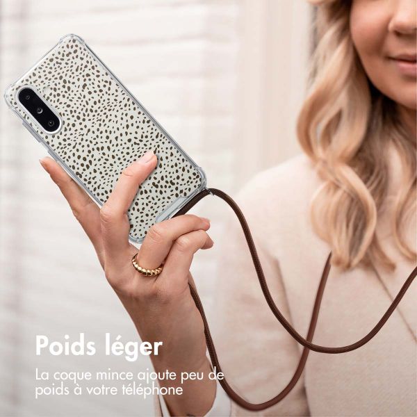 imoshion Coque Design avec cordon Samsung Galaxy A26 - Desert Dots