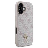 Guess Coque 4G Metal Logo MagSafe Apple iPhone 16 - Rose