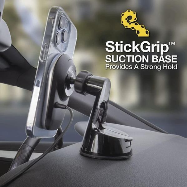 Scosche MagicMount™ Pro Charge5 Support Téléphone Voiture - Tableau de bord / Pare-brise