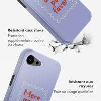 Selencia Coque arrière Vivid avec MagSafe Apple iPhone 17e / 16e - More Amor