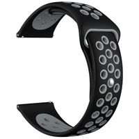 imoshion Bracelet sport silicone Samsung Galaxy Watch 3 (45 mm) / Watch (46 mm) / Gear S3 Frontier / Gear S3 Classic (22 mm) - Noir