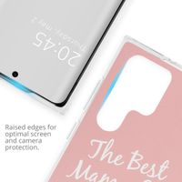Concevez votre propre coque transparente Samsung Galaxy S22 Ultra - Transparent