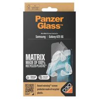 PanzerGlass Protection d'écran Matrix Recycled Ultra-Wide Fit Anti-bactérienne avec applicateur Samsung Galaxy A25 (5G)