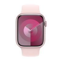 Apple Bracelet Boucle unique en Silicone Apple Watch | 44/45/46/49 mm - Taille 3 - Light Pink