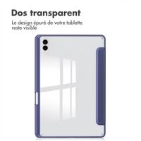 imoshion Coque tablette rigide Trifold Samsung Galaxy Tab S11 Ultra - Bleu foncé