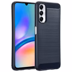 imoshion Coque Brushed Samsung Galaxy A05s - Bleu foncé