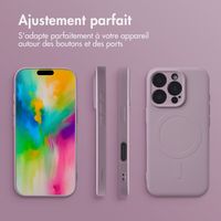 imoshion Coque Couleur avec MagSafe Apple iPhone 16 Pro Max - Violet