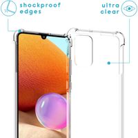 imoshion Coque arrière transparente avec cordon Samsung Galaxy A32 (4G) - Rose Doré