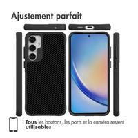 imoshion Rugged Hybrid Carbon Case Samsung Galaxy A55 - Noir