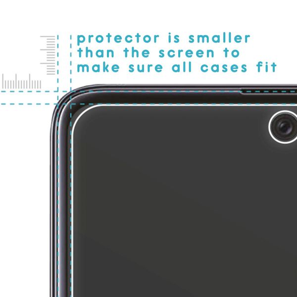 imoshion 3-Pack de protection d'écran + Protection en verre Appareil photo Samsung Galaxy A71
