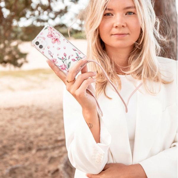 imoshion Coque Design avec cordon Apple iPhone 12 Pro Max - Blossom Watercolor
