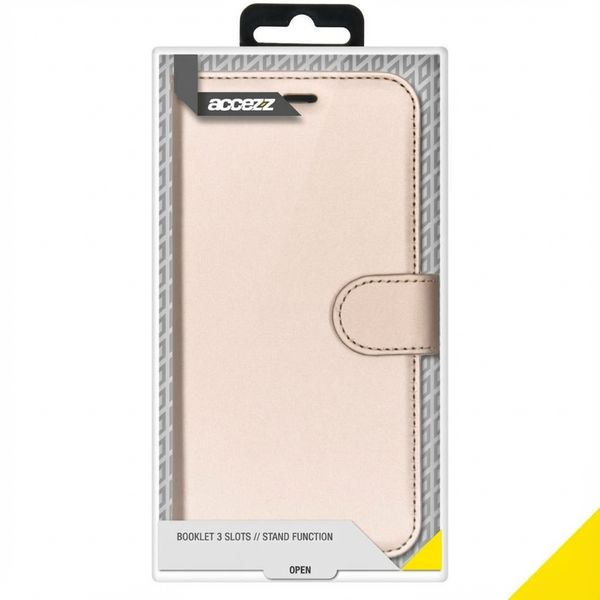 Accezz Étui de télephone Wallet Samsung Galaxy A20s - Doré
