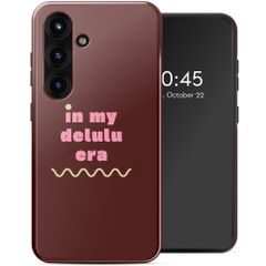 Selencia Coque arrière Vivid avec MagSafe Samsung Galaxy S25 - Delulu