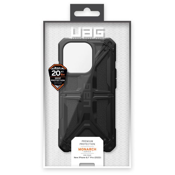 UAG Coque Monarch Apple iPhone 14 Pro - Noir