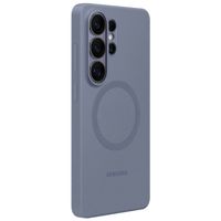 Samsung Coque arrière magnétique en silicone Samsung Galaxy S26 Ultra - Blue Violet
