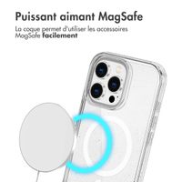 imoshion Coque Pailletée avec MagSafe Apple iPhone 16 Pro Max - Paillettes Transparent