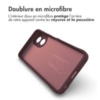 imoshion EasyGrip Backcover Oppo A18 / Oppo A38 - Aubergine