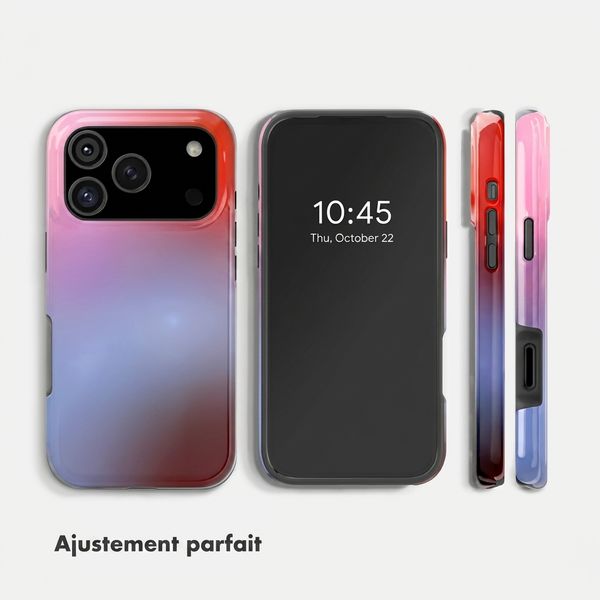 Selencia Coque arrière Vivid Apple iPhone 18 Pro Max / 17 Pro Max - Gradient Soft Blush