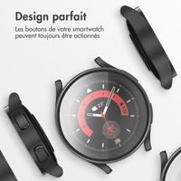 imoshion Coque rigide à couverture complète Samsung Galaxy Watch 4 - 40 mm - Noir