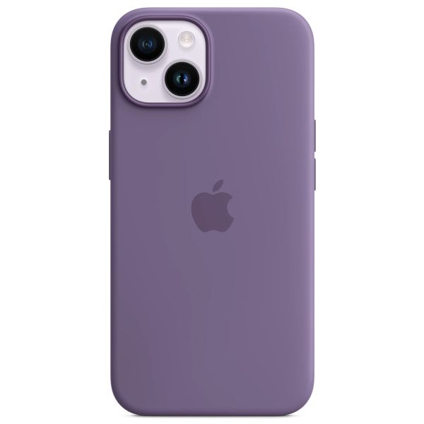 Apple Coque en silicone MagSafe Apple iPhone 14 - Iris Purple
