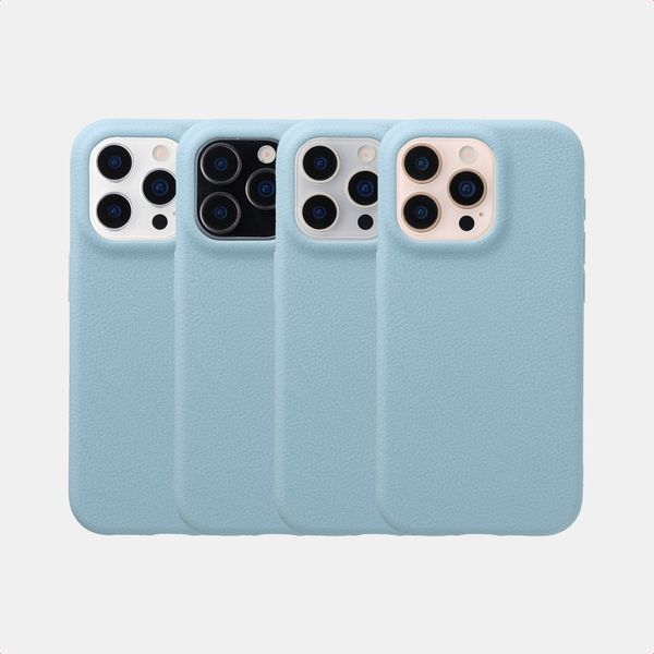 imoshion Coque arrière Texture Apple iPhone 16 Pro - Bleu clair