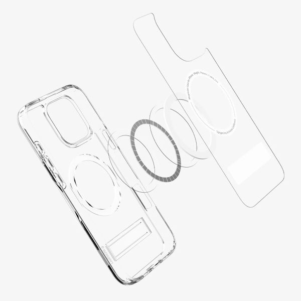 Spigen Coque Ultra Hybrid S MagSafe Apple iPhone 16 Pro - Transparent