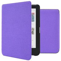 imoshion Étui de liseuse portefeuille Canvas Kobo Clara Colour / BW - Violet