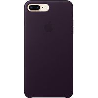 Apple Coque Leather Apple iPhone 8 Plus / 7 Plus - Aubergine
