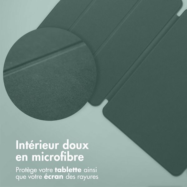 imoshion Magnetic etui de téléphone portefeuille Apple iPad Air 11 pouces (2026) M4 / (2025) M3 / (2024) M2 / Air 5 (2022) / Air 4 (2020) - Vert foncé