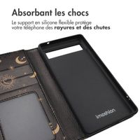 imoshion Étui de télephone portefeuille Design Google Pixel 6a - Sky Black