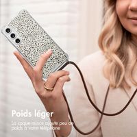 imoshion Coque Design avec cordon Samsung Galaxy S24 FE - Desert Dots