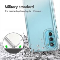 Accezz Coque Xtreme Impact Motorola Moto G52 / G82 - Transparent