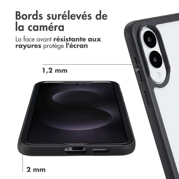 imoshion Coque 360° Full Protective Samsung Galaxy S25 Edge - Noir