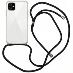 imoshion Coque arrière transparente avec cordon Apple iPhone 11 - Noir