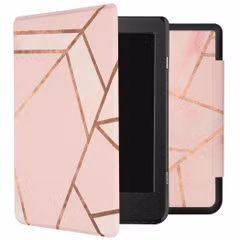 imoshion Design Slim Hard Case Sleepcover Tolino Page 2 - Pink Graphic