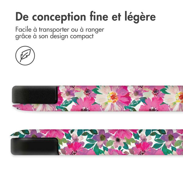imoshion Coque tablette Design Trifold Apple iPad Air 13 pouces (2026) M4 / (2025) M3 / (2024) M2 - Floral Water Color