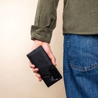 imoshion Étui arrière MagSafe en cuir synthétique avec porte-cartes Samsung Galaxy Z Fold 8 Ultra - Noir