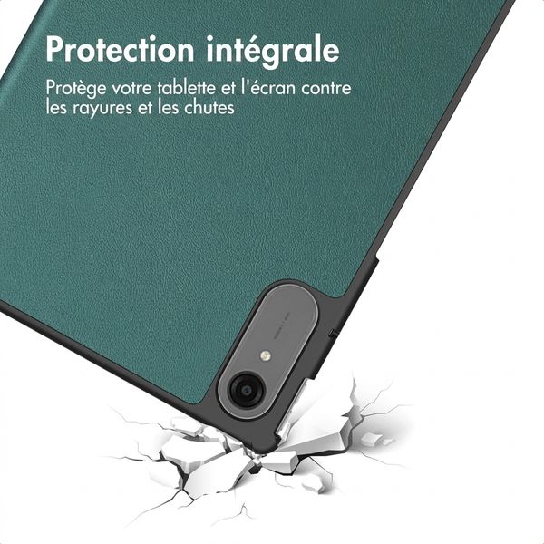 imoshion Coque tablette Trifold Lenovo Idea Tab Pro Gen 2 - Vert foncé