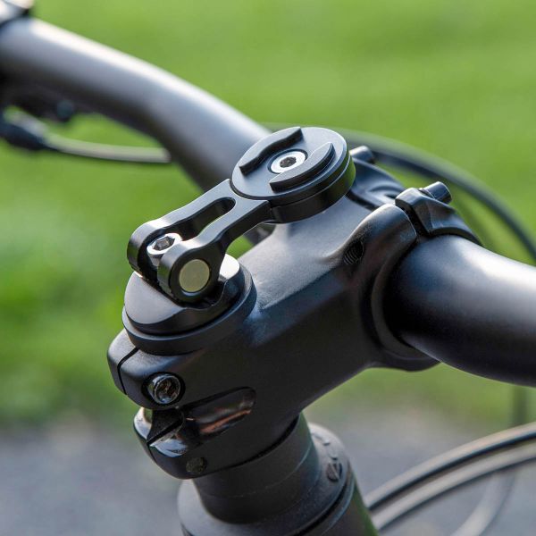 SP Connect Support de téléphone Stem Mount Pro pour vélo pour coques SPC+ - Noir