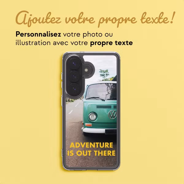 Concevez votre MagSafe Clear Case Samsung Galaxy S26 - Transparent