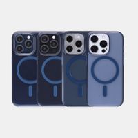 Accezz Lite coque arrière avec MagSafe Apple iPhone 15 Pro - Bleu foncé