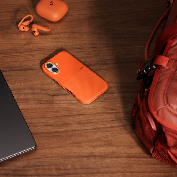 Beats Coque robuste avec MagSafe et contrôle de caméra Apple iPhone 17 - Sierra Orange