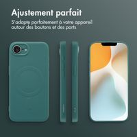 imoshion Coque Couleur avec MagSafe Apple iPhone 17e / 16e - Vert foncé