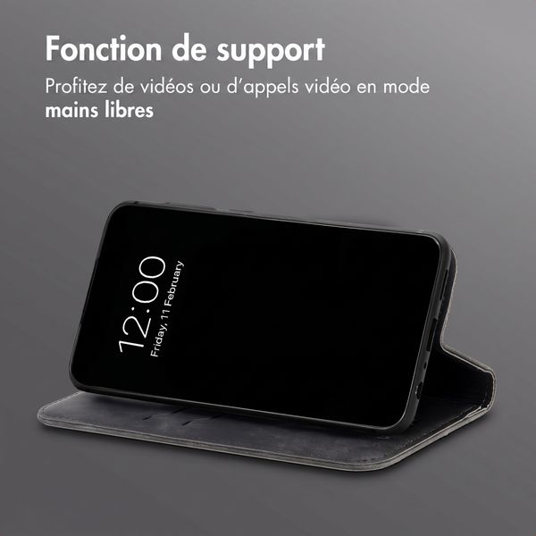 imoshion Étui de téléphone portefeuille Slim Xiaomi Redmi Note 17 Pro - Noir