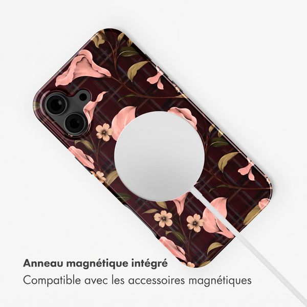 Selencia Coque arrière Vivid avec MagSafe Apple iPhone 16 - Autumn Muse