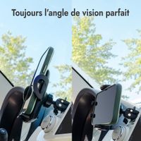 imoshion Support de téléphone pour voiture - Universel - Réglable - Grille de ventilation - Noir