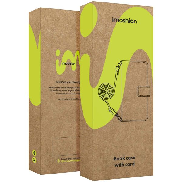 imoshion Etui de télephone portefeuille avec cordon Xiaomi Redmi Note 15 (5G) - Rose